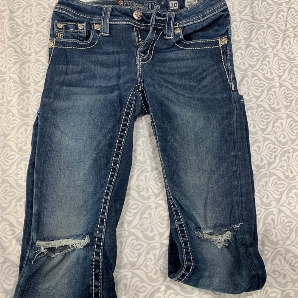 Miss Me Girls Skinny Jeans